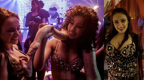 Slangendans en een waterpijpenterras