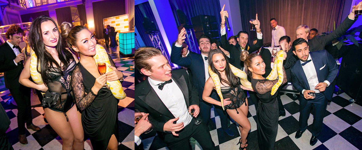 Slangendans voor Themafeesten